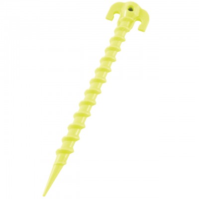 Кілки Outwell Screw Plastic Peg 25 см 6 шт. Luminous Green (650512)