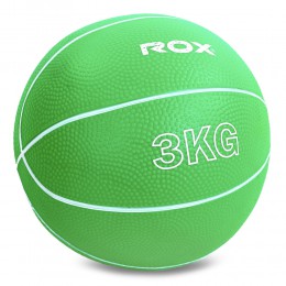 М'яч медичний медбол Record Medicine Ball SC-8407-3 3 кг кольору в асортименті Код SC-8407-3(Z)
