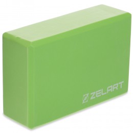 Блок для йоги Zelart FI-2572 кольори в асортименті Код FI-2572