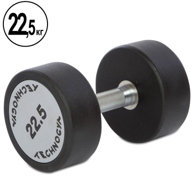 Гантель суцільна професійна TECHNOGYM TG-1834-22,5 1 шт22,5 кг Код TG-1834-22_5(Z)