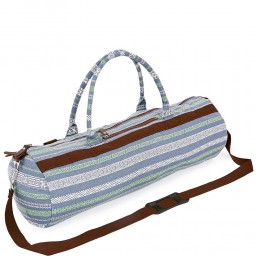 Сумка для йога килимка KINDFOLK Yoga bag SP-Sport FI-6969-6 сірий-синій Код FI-6969-6(Z)