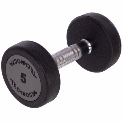 Гантель суцільна професійна TECHNOGYM LN-1254-5 1 шт 5 кг Код LN-1254-5(Z)