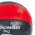 М'яч медичний медбол MATSA Medicine Ball ME-0241-3 3 кг червоний-чорний Код ME-0241-3(Z)