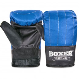 Снарядні рукавички Шкірвініл BOXER 2015 Тренувальні (р-р L, кольори в асортименті)