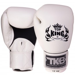 Рукавиці боксерські шкіряні на липучці TOP KING Ultimate AIR TKBGAV (р-р 8-18oz, кольори в асортименті)