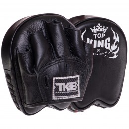 Лапа Вигнута шкіряна (2 шт.) TOP KING Professional TKFMP (р-р 16x15x5 см, кольори в асортименті)