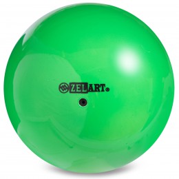 М'яч для художньої гімнастики 15 см Zelart RG150 (Резина, d-15 см, 240 г, квіти в асортименті)