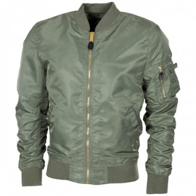 Куртка пілота MFH US Airforce Jacke MA1, oliv 03556B L