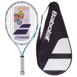 Ракетка для великого тенісу юніорська BABOLAT BB140216-153 DRIVE JUNIOR 23 блакитний Код BB140216-153(Z)