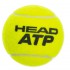 М'яч для великого тенісу HEAD ATP METAL CAN 570314 4шт салатовий Код 570314(Z)