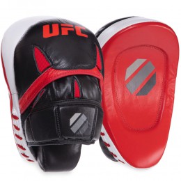 Лапа вигнута для боксу та єдиноборств UFC PRO Strike UCP-75345 17,5x23,5 см 2 шт. чорний-червоний Код UCP-75345(Z)