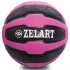 М'яч медичний медбол Zelart Medicine Ball FI-0898-3 3 кг чорний-рожевий Код FI-0898-3(Z)