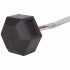 Штанга фіксована вигнута погумована Rubber Hexagon Barbell Zelart TA-6231-30 довжина-95 см 30 кг Код(Z)