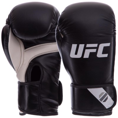 Рукавиці боксерські UFC PRO Fitness UHK-75028 14 унцій чорний Код UHK-75028(Z)