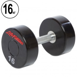 Гантель суцільна професійна LIFE FITNESS SC-80081-16 1 шт 16 кг Код SC-80081-16(Z)