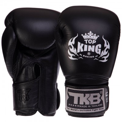 Рукавиці боксерські шкіряні на липучці TOP KING Super TKBGSV (р-р 8-18oz, кольори в асортименті)