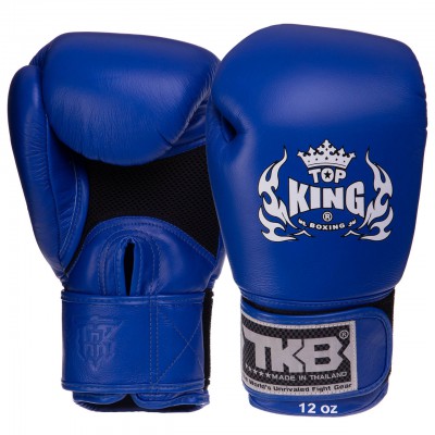 Рукавиці боксерські шкіряні на липучці TOP KING Ultimate AIR TKBGAV (р-р 8-18oz, кольори в асортименті)