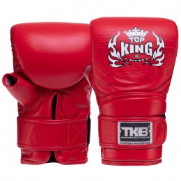 Снарядні рукавички з відкритим великим пальцем Шкіра TOP KING Ultimate TKBMU-OT (р-р S-XL, кольори в асортименті)