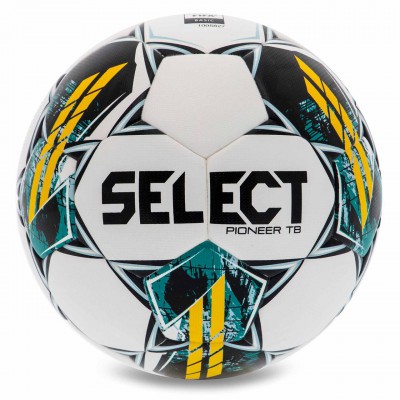 М'яч футбольний No5 SELECT PIONEER TB FIFA BASIC V23 PIONEER-WY (білий-жовтий)