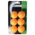 М'ячі для настільного тенісу Donic Jade ball 40 6 шт white orange (blister card)