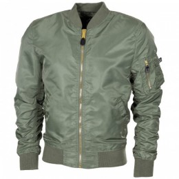 Куртка пілота MFH US Airforce Jacke MA1, oliv 03556B XL