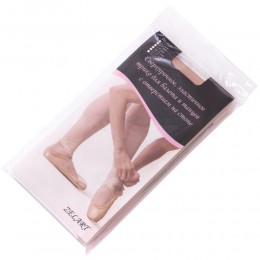 Колготки для танців і хореографії з отвором на стопі Zelart Ballet pink CO-3587 зріст 110-165 см