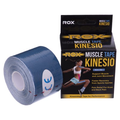 Кінезіотейп (Kinesio tape) SP-Sport BC-5503-5 розмір 5 смх5м кольору в асортименті Код BC-5503-5