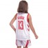 Форма баскетбольна підліткова NB-Sport NBA ROCKETS 13 BA-0966 M-2XL червоний-сірий Код BA-0966