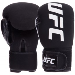 Рукавиці боксерські UFC PRO Washable UHK-75007 S-M чорний Код UHK-75007(Z)