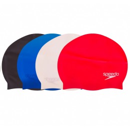 Шапочка для плавання дитяча SPEEDO PLAIN FLAT SILICONE CAP 8709931959 кольору в асортименті Код 8709931959(Z)