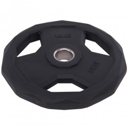 Диски (диски) поліуретанові SC-3858-15 51 мм 15 кг чорний Код SC-3858-15(Z)