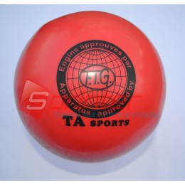 М'яч гімнастичний d-19 червоний Т-8