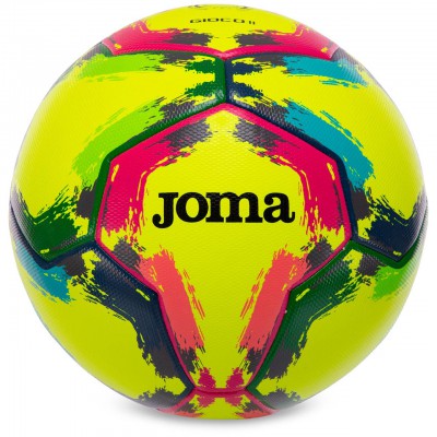 М'яч футбольний No5 PU Joma FIFA PRO GIOCO II 400646-060 (No5, зшитий вручну, жовтий)