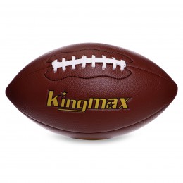М'яч для американського футболу KINGMAX FB-5496-6 (PU, р-р 6in, коричневий)
