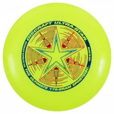 Фрисбі FRISBEE DISCRAFT USS 175 G Жовтий