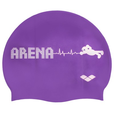 Шапочка для плавання дитяча ARENA KUN JUNIOR CAP AR-91552-90 кольору в асортименті Код AR-91552-90