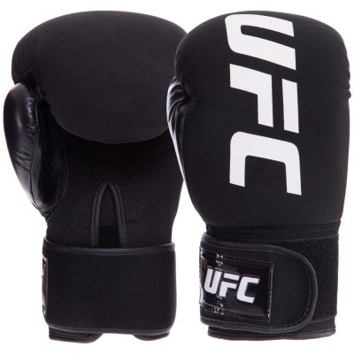 Рукавиці боксерські UFC PRO Washable UHK-75008 L чорний Код UHK-75008(Z)