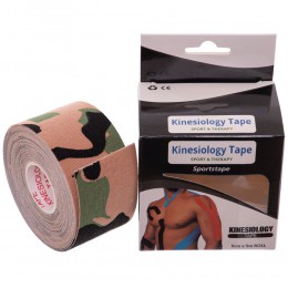 Кінезіо тейп (Kinesio tape) SP-Sport BC-0474-3_8 розмір 3,8 см х 5 кольори в асортименті Код BC-0474-3_8(Z)