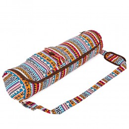 Сумка для йога килимка KINDFOLK Yoga bag SP-Sport FI-8362-1 жовтогарячий-блакитний Код FI-8362-1(Z)