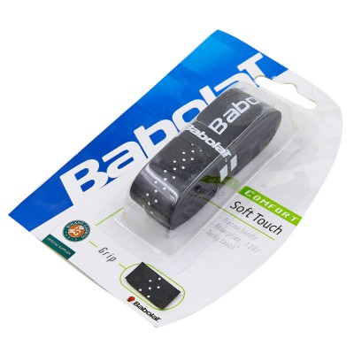 Обмотка на ручку ракетки Grip BABOLAT SOFT TOUCH 670015-145 1 шт чорний Код 670015-145(Z)