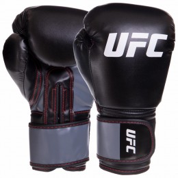 Рукавиці боксерські UFC Boxing UBCF-75605 10 унцій чорний Код UBCF-75605(Z)