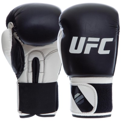 Рукавиці боксерські UFC PRO Compact UHK-75004 S-M білий-чорний Код UHK-75004(Z)