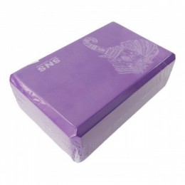 Блок для йоги "Слон" purple YJ-K2-Purple