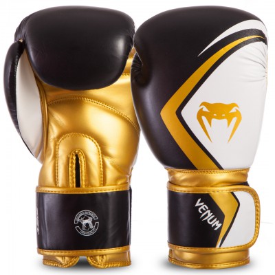 Рукавиці боксерські PU на липучці VENUM CONTENDER 2.0 VENUM-03540 (PU, р-р 10-16oz, кольори в асортименті)