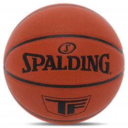 М'яч баскетбольний PU No7 SPALDING 77707Y TF (PU, бутил, коричневий)