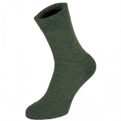 Термоноски MFH Socks, "Merino", olive 13223B 39-41