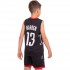 Форма баскетбольна підліткова NB-Sport NBA HOUSTON 13 BA-0968 M-2XL чорний-червоний Код BA-0968