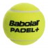 М'яч для падел тенісу BABOLAT PADEL X3 YELLOW BB501045-113 3шт салатовий Код BB501045-113(Z)