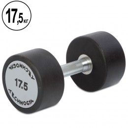 Гантель суцільна професійна TECHNOGYM TG-1834-17,5 1 шт 17,5 кг Код TG-1834-17_(Z)