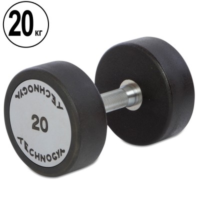 Гантель суцільна професійна TECHNOGYM TG-1834-20 1 шт 20 кг Код TG-1834-20(Z)